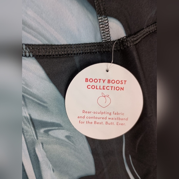 NWT Spanx Booty Boost Active Marbled 7/8 Leggings Size 3X 💙 $98 - Picture 8 of 10